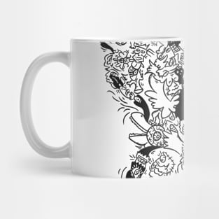 overthinker head Mug